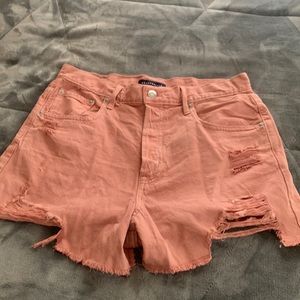 Aéropostale, pink ripped shorts, perfect condition.